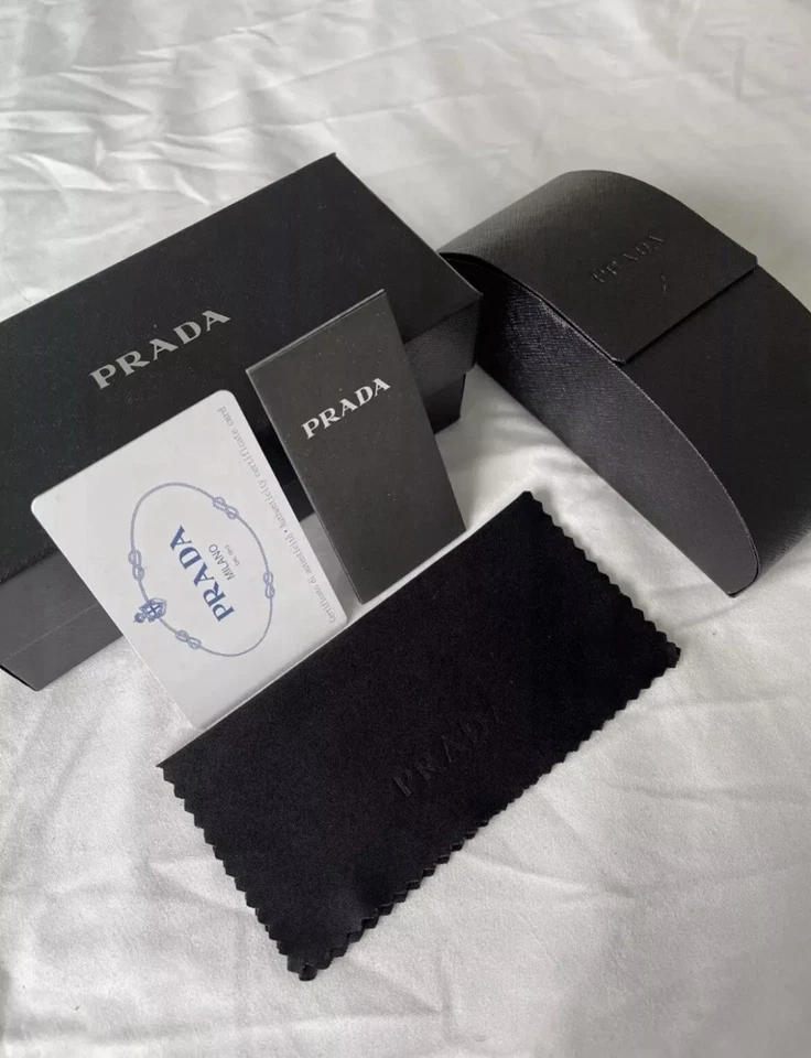 Gafas de sol Prada PR17WS 49 mm para hombre y mujer - marco negro y lente - envío gratuito » - Imagen 4 de 4