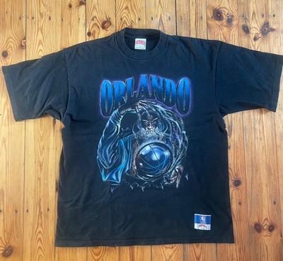 Vintage 1993 Orlando Magic Wizard T-Shirt Xl NBA x Nutmeg