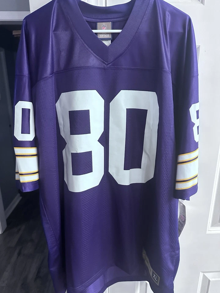 Camiseta de colección Minnesota Vikings Cris Carter Proline nueva con etiquetas talla XL Foto 3 de 4