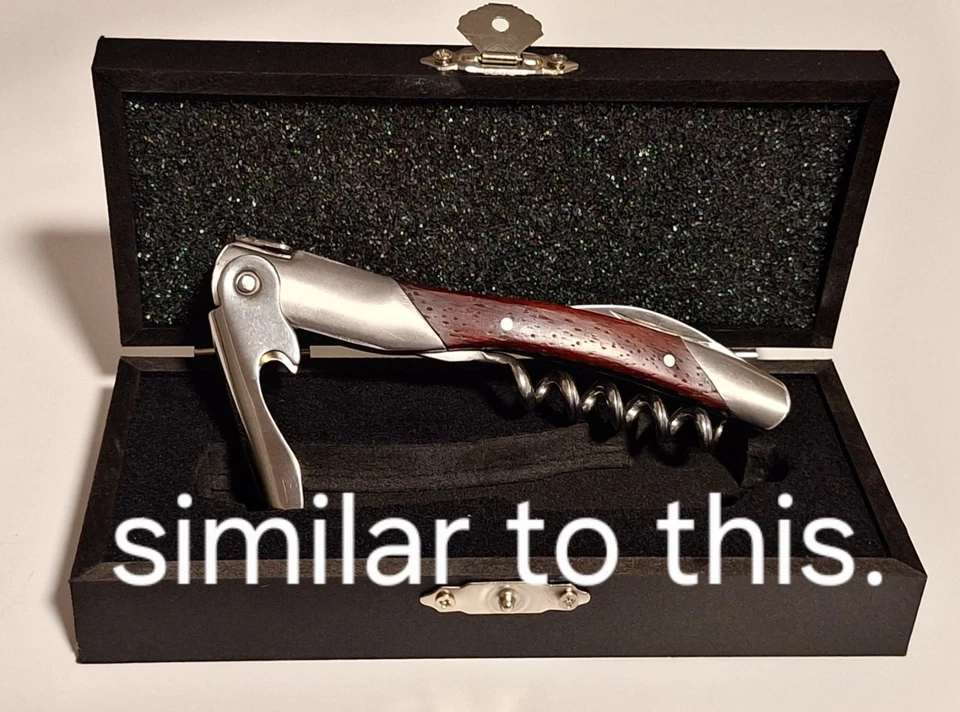 Sacacorchos de camarero Laguiole by FlyingColors abridor de vino en caja de regalo Foto 3 de 3