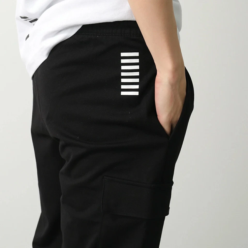 Pantalones deportivos EMPORIO ARMANI EA7 Air Sette para hombre negros S o M o L o XL Foto 2 de 4