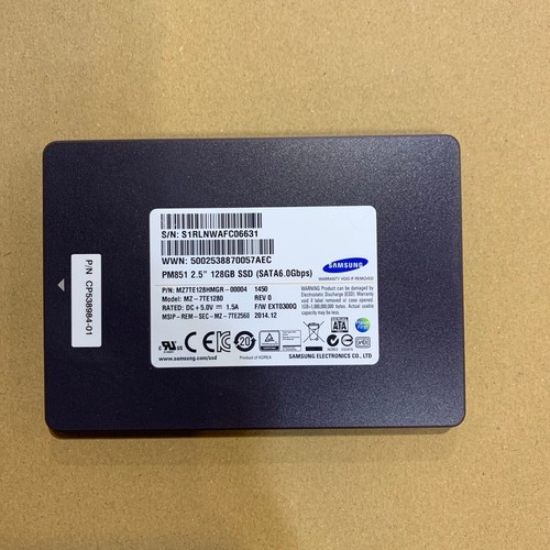 SAMSUNG 2,5 Zoll 128GB SSD PM851 MZ-7TE1280 SATA 6,0Gbps Solid State Drive