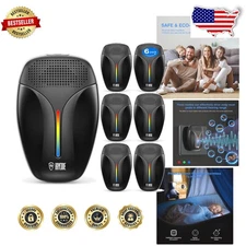 Advanced Ultrasonic Insect Repeller 6 Pack, 3 Modes, Eco-Friendly Pest Solution