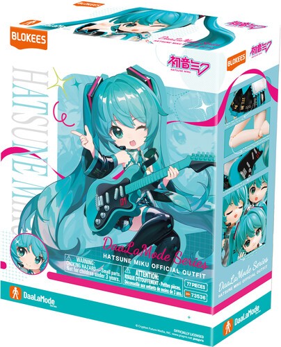 Blokees - Hatsune Miku - DaaLaMode - Official Outfit Model Kit | eBay