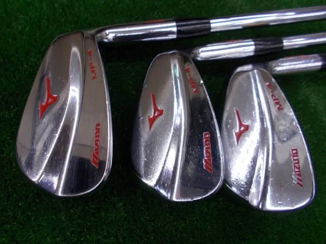 Mizuno MP-4 Iron Set 7pcs 4-PW Dynamic Gold Tour Issue X100 Flex X - Image 3 of 4