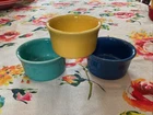8oz Fiestaware Ramekin Bowl Set of 3, New