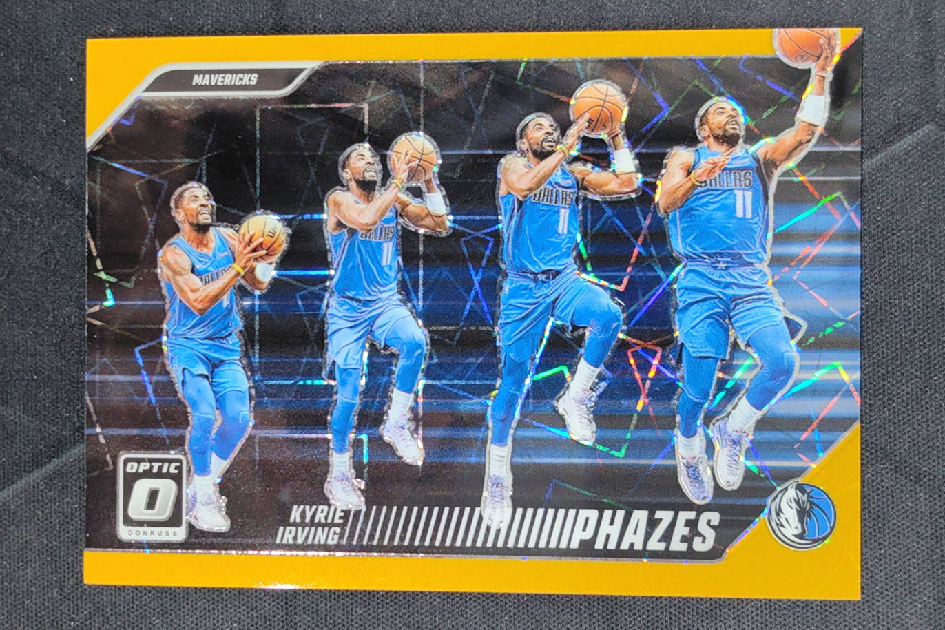 2024-25 Panini Donruss Optic Kyrie Irving Phazes Gold Prizm 01/10 #18 SSP