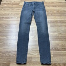 Citizens Of Humanity Avedon Jeans Womens Gray Low Rise Skinny Leg Stretch USA