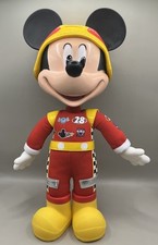 Mickey and the Roadster Racers Just Play Racing 15" Plush Doll Toy Talking