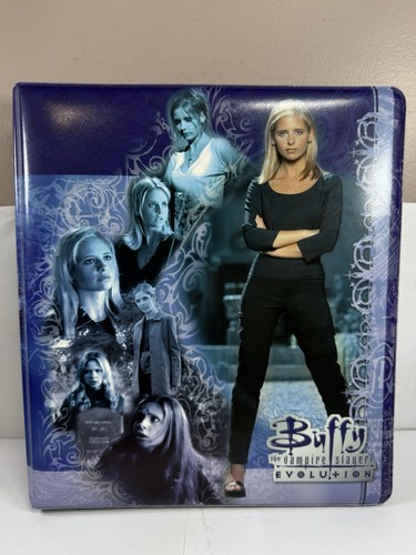 Buffy The Vampire Slayer Evolution Inkworks Binder With Complete 50 Card Set