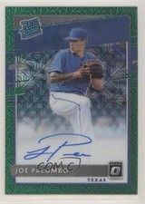 2020 Panini Donruss Optic Green Mojo Prizm 32/99 Joe Palumbo #RRS-JP Auto 02rn