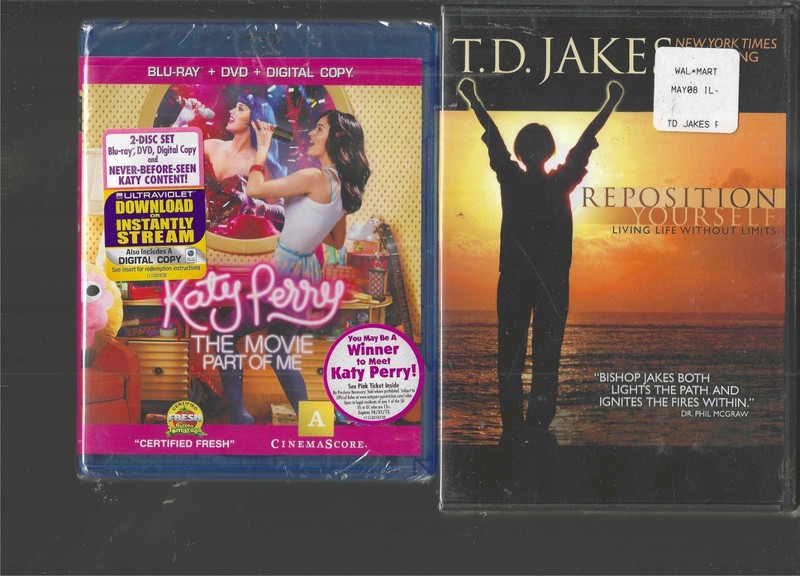 Katy Perry, T.D. Jakes, Celtic Woman, Pop Parade DVDs
