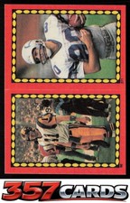 1988 Topps Stickers Jim Everett / Steve Largent Stanley Morgan on Back #28