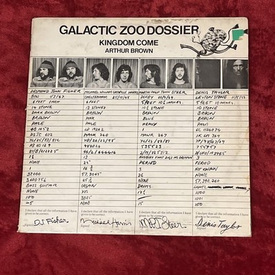 Arthur Brown Galactic Zoo Dossier Vinyl LP Polydor 1971 UK Gatefold 2310130