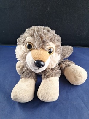 Rare Wild Republic WOLF Beanbag Plush 12'' Stuffed Animal **18FB