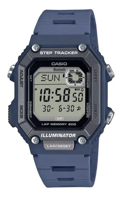 Casio BLUETOOTH Digital Mobile Link Schrittzähler WS-B1000-2AV 100M Herrenuhr - Bild 1 von 3