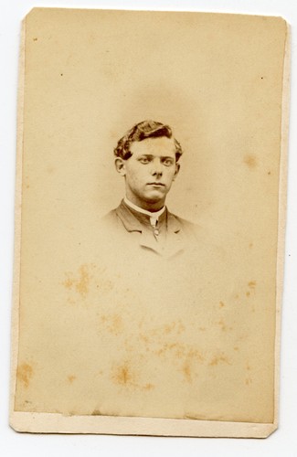 CDV of Civil War soldier, by H. Bishop, Chambersburg, PA