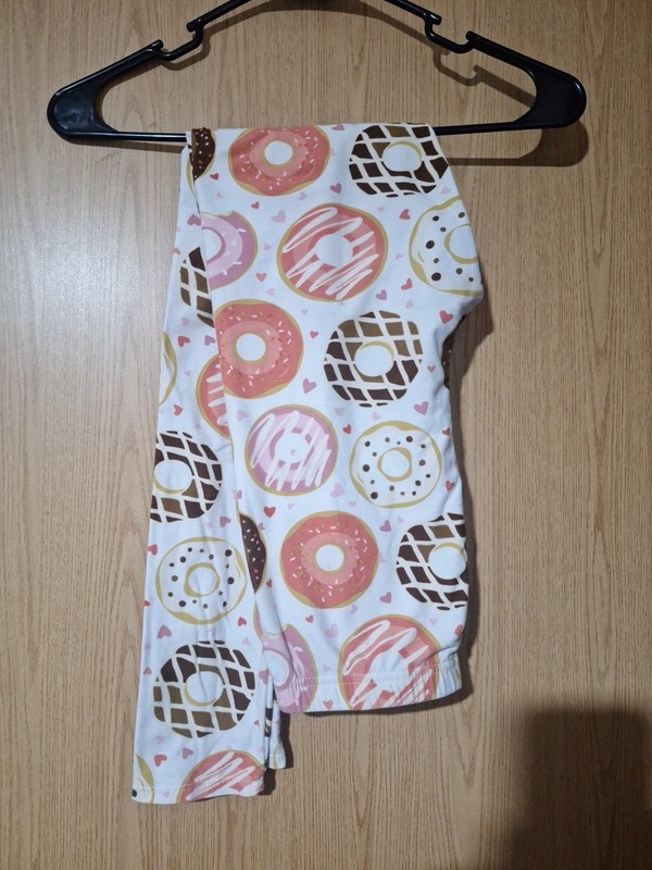 Leggings Depot Doughnut Print  One Size Fits Most