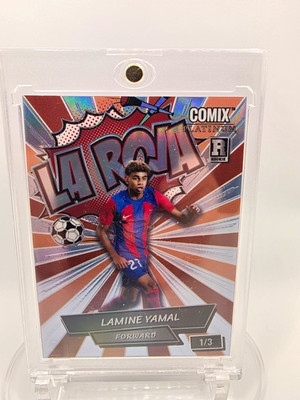 Wild Card 2024 Comix Platinum La Roja Lamine Yamal RC ACLR-LY12 # 1/3