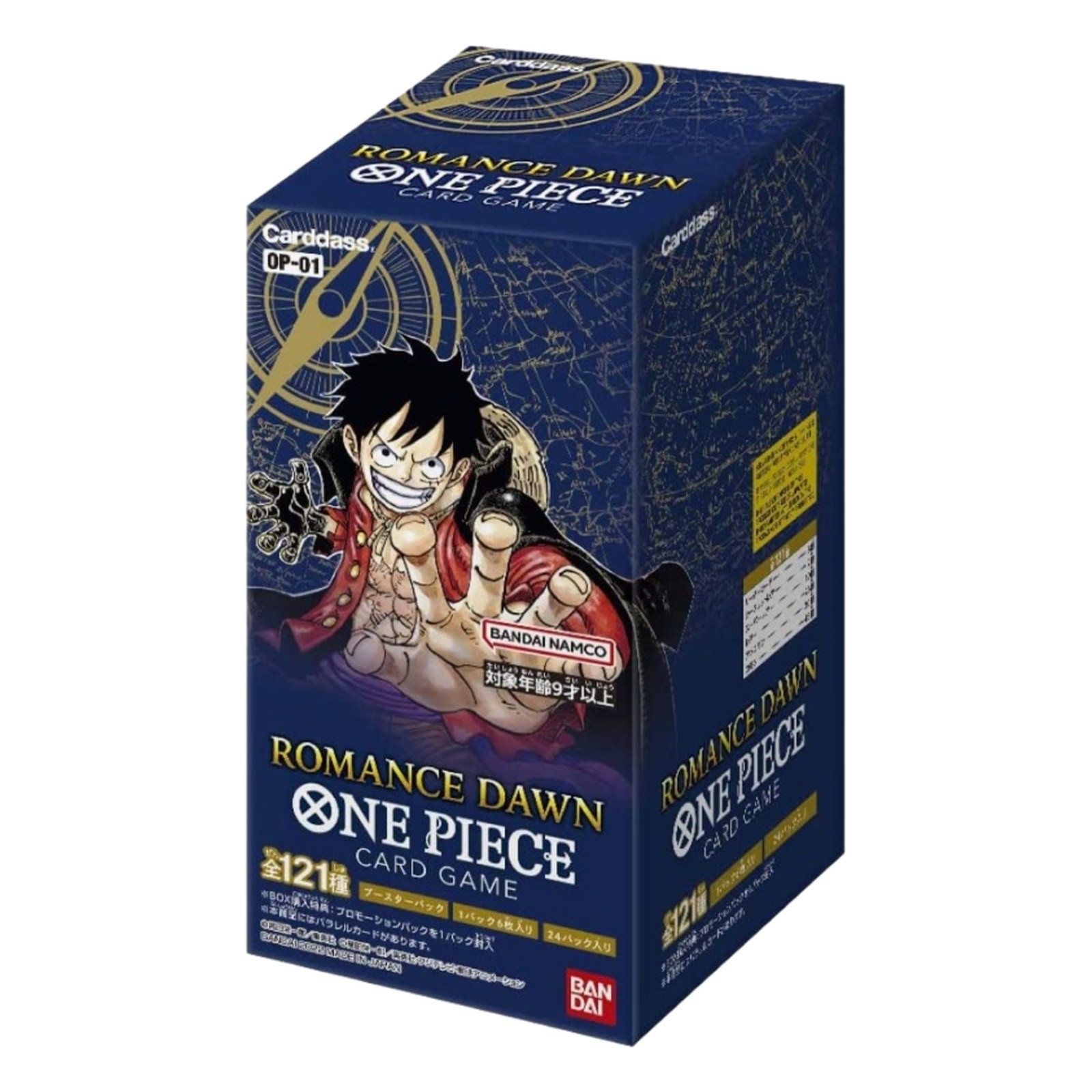 One Piece TCG Japanese Romance Dawn OP-01 Booster Box 24 Packs Factory Sealed
