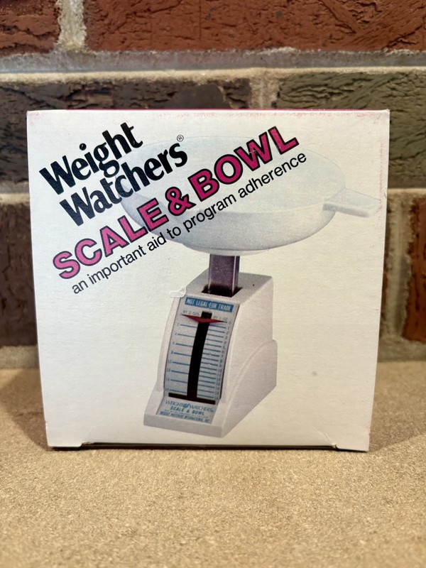 VINTAGE Weight Watchers Food Scale Collectible 1977 Diet USA - New With Box