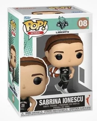Funko POP! WNBA 08 Sabrina Ionescu New York Liberty Vinyl Figure New