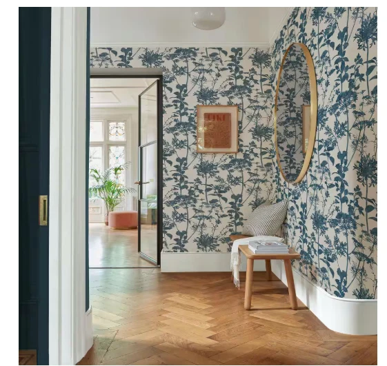 Graham & Brown Esther Ink Vinyl Non-Pasted Wallpaper, Model 121431 - Image 3 of 4