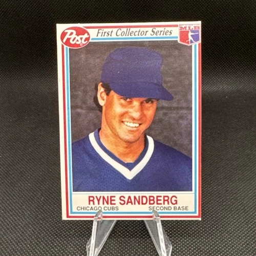 1990 Post Cereal Collector Series Ryne Sandberg #9 Chicago Cubs HOF