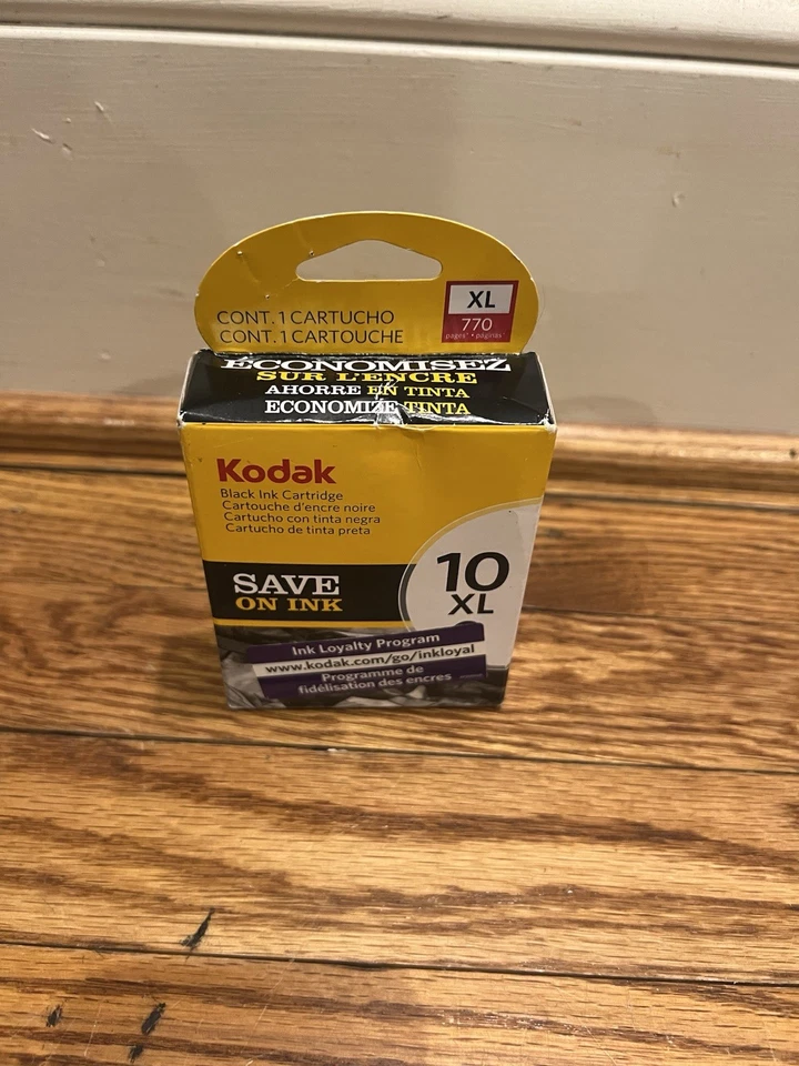 Kodak 10C Colour Ink & Kodak 10XL Black Cartridge New & Sealed - 420 & 770 Pages - Image 4 of 4
