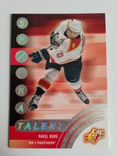 01 02 SPX SPXTRA TALENT PAVEL BURE #86 PANTHERS