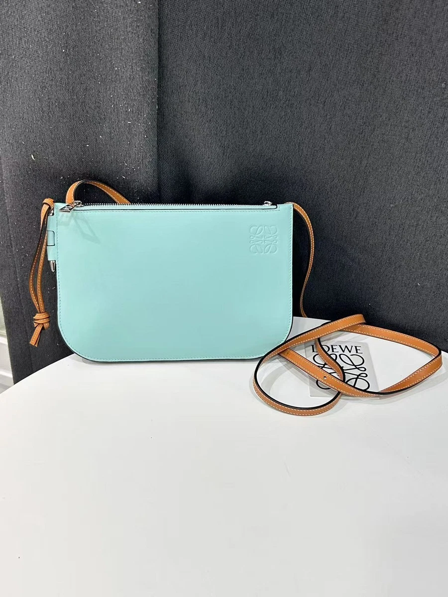 Loewe Blue Bags & for Leather Exterior Women for sale | eBay