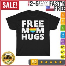 Womens Free Mom Hugs, Free Mom Hugs Rainbow Gay Pride Vintage T Shirt Men Women