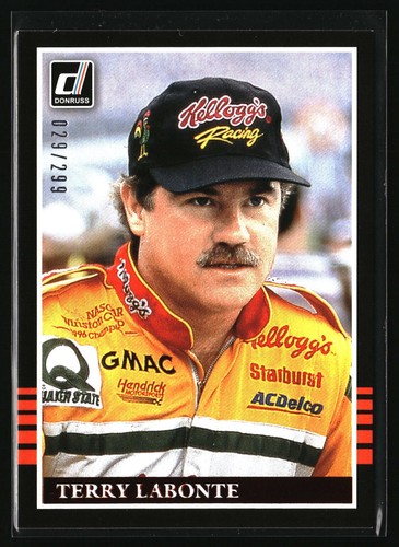 2018 Panini Donruss Racing - Serial Number Cards - PYC - pick from list - Picture 441 of 500