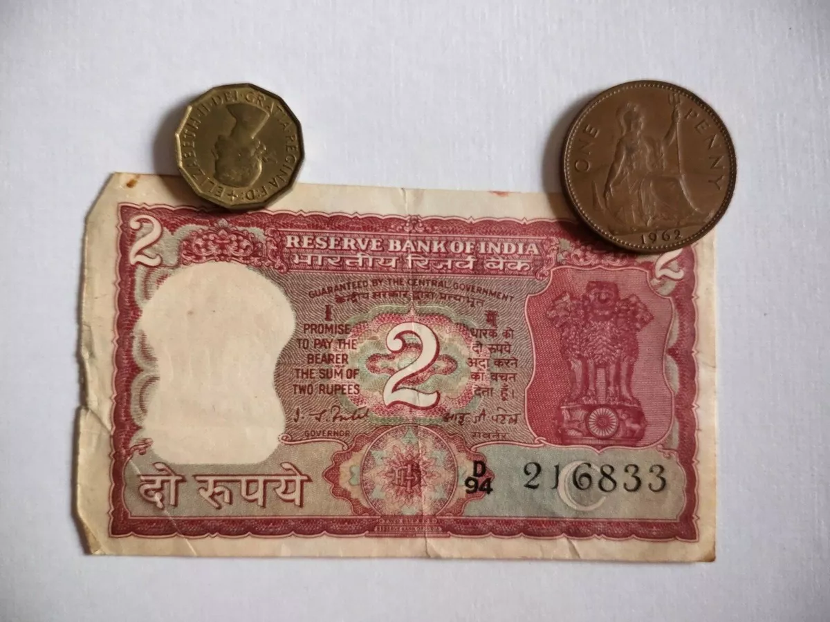 2 on sale rupee note