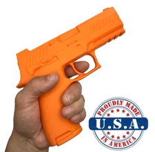 Orange Sig Sauer p320 Compatible Training Gun 1:1 Size Prop Realistic Feel SAFE!
