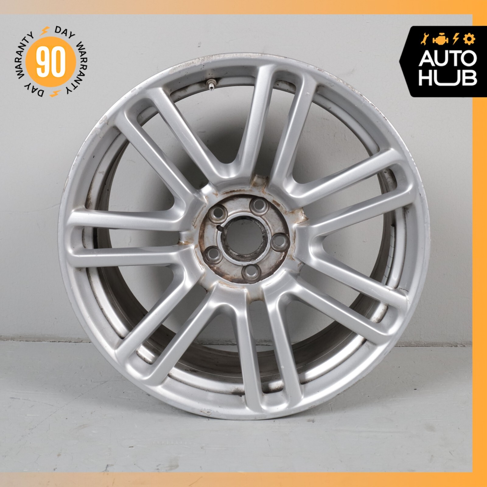 Bentley Continental GT Flying Spur 9 x 20 20" Wheel Rim Silver 3W0601025AB OEM