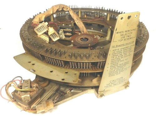 WURLITZER 3360 JUKEBOX : Tested / Working COILS & MOTOR in ELECTRIC SELECTOR - Picture 1 of 6