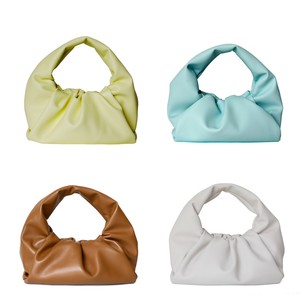Mini-Small-Real-Leather-Ruched-Shoulder-Pouch-Tote-Bag-Hobo-Clutch-Purse-Summer