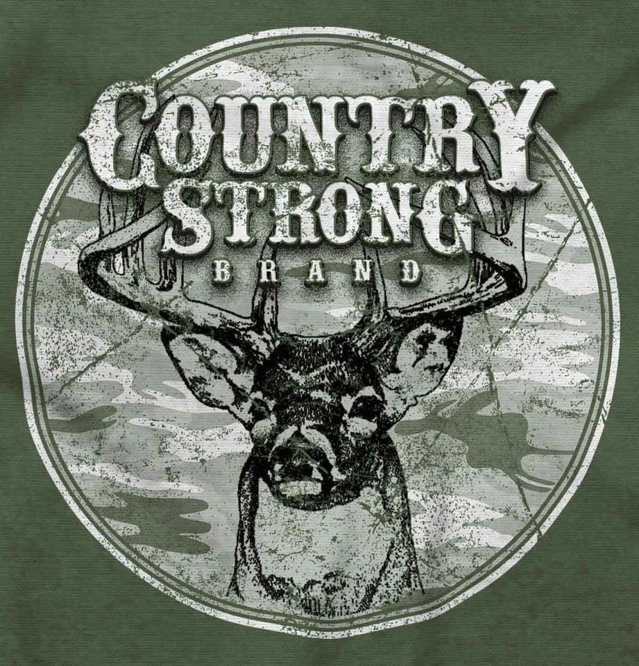 Sudadera con Capucha Country Strong Brand Ciervos Caza Camuflaje Hombres Mujeres Foto 2 de 4