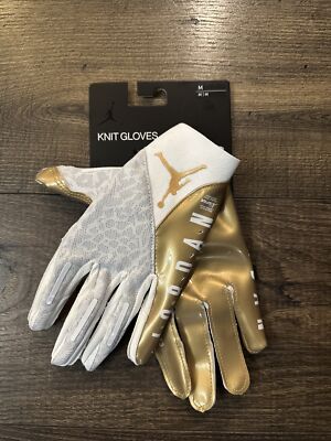 Jordan Vapor Jordan Gold Knit Gloves Nike Jordan VAPOR KNIT