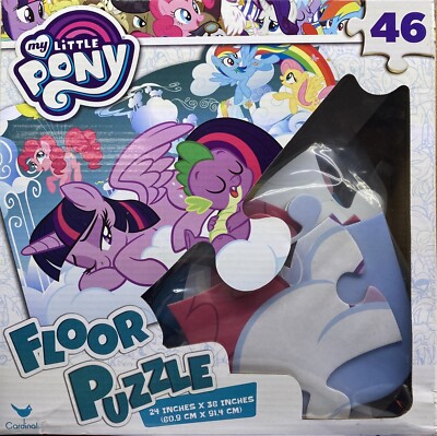 My Little Pony 46-Piece Children's Floor Puzzle - 24  x 36 