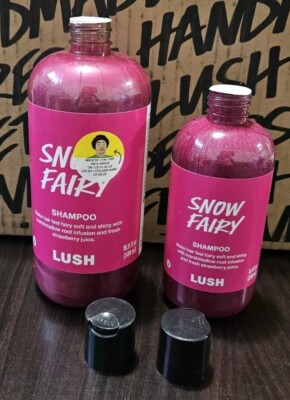 New Lush Cosmetics SNOW FAIRY SHAMPOO LOT 500ml / 250ml LIMITED