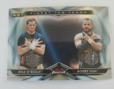 TOPPS WWE NXT CARD 2021 FINEST TAG TEAM BOBBY FISH AND O REILLY