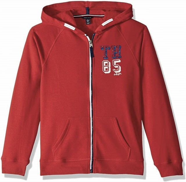 Tommy Hilfiger Girls' Zip Hoodie M (810) eBay