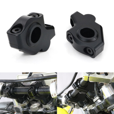 Offset Handle Bar Mounting Risers Fit For Suzuki DRZ400 DRZ400S