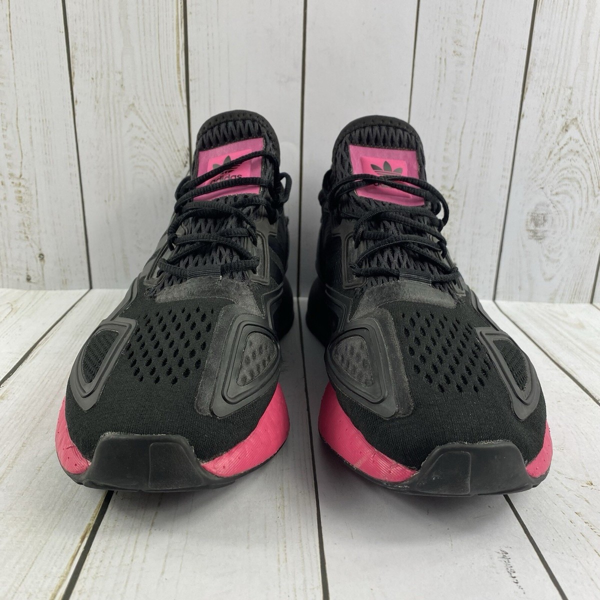 Adidas ZX 2K Boost FV8986 Black Pink Running Shoes Women's