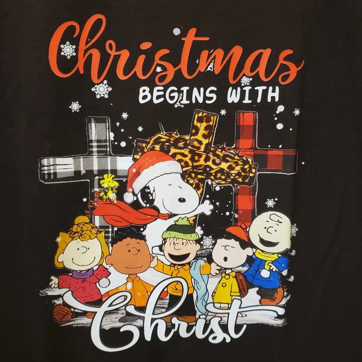 snoopy christmas top