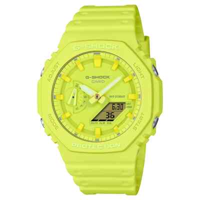 Casio G-SHOCK Analog-Digital Green Watch GA2100-9A9