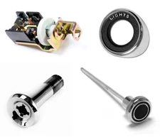 NEW! 1970 Ford Mustang Headlight Switch W/ Bezel Retainer Knob Complete Kit