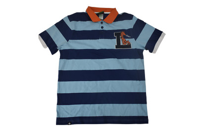 LRG Lifted Research Group Mens Giraffe Stripe Polo Shirt NWT M